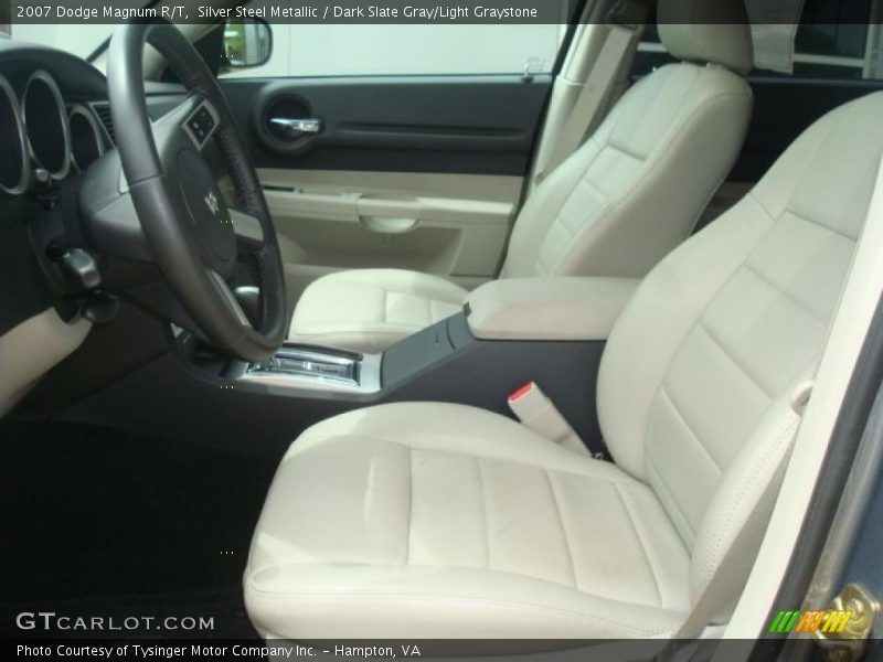 Silver Steel Metallic / Dark Slate Gray/Light Graystone 2007 Dodge Magnum R/T