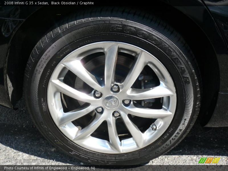 Black Obsidian / Graphite 2008 Infiniti G 35 x Sedan
