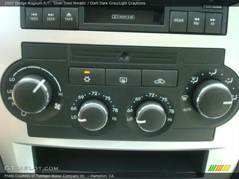 Silver Steel Metallic / Dark Slate Gray/Light Graystone 2007 Dodge Magnum R/T