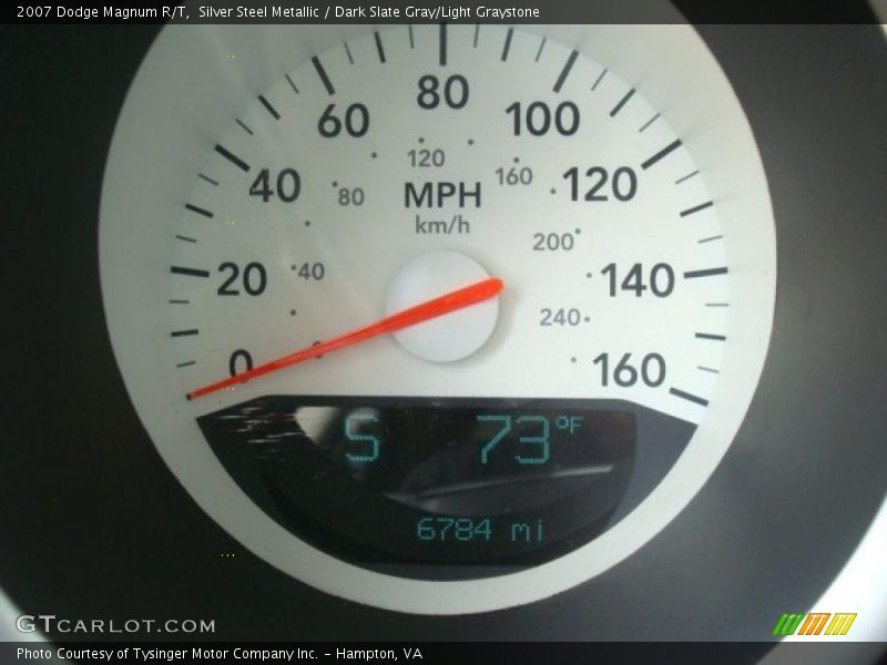 Silver Steel Metallic / Dark Slate Gray/Light Graystone 2007 Dodge Magnum R/T