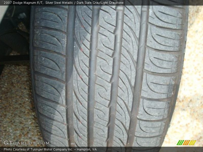 Silver Steel Metallic / Dark Slate Gray/Light Graystone 2007 Dodge Magnum R/T