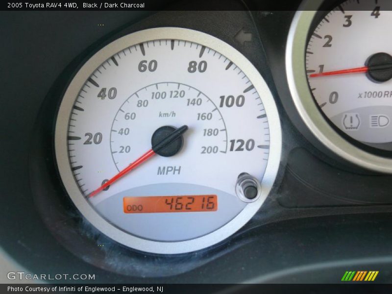 Black / Dark Charcoal 2005 Toyota RAV4 4WD