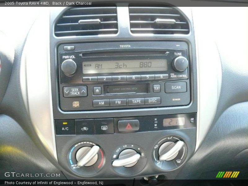 Black / Dark Charcoal 2005 Toyota RAV4 4WD