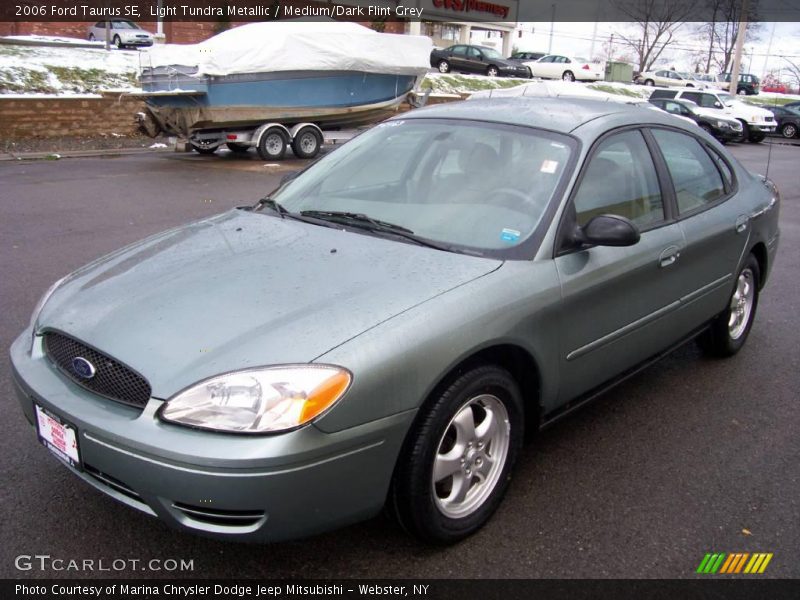 Light Tundra Metallic / Medium/Dark Flint Grey 2006 Ford Taurus SE
