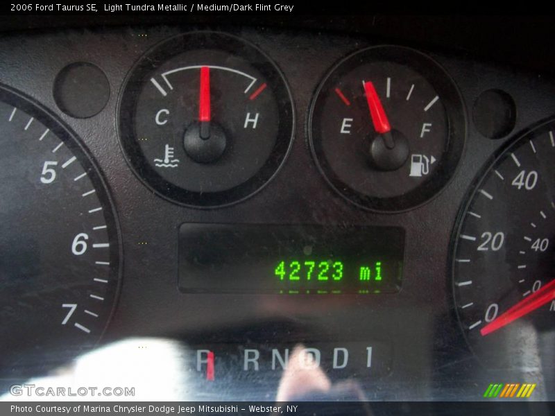 Light Tundra Metallic / Medium/Dark Flint Grey 2006 Ford Taurus SE