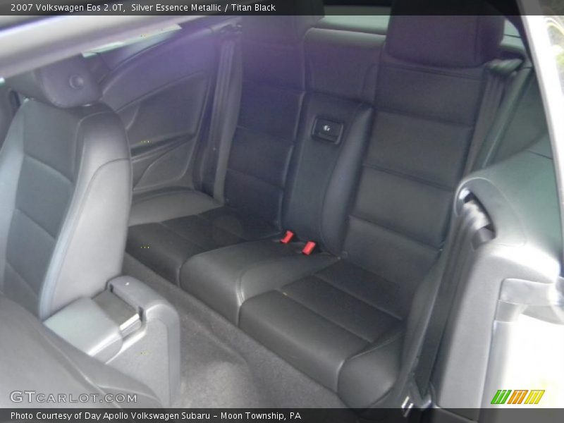 Silver Essence Metallic / Titan Black 2007 Volkswagen Eos 2.0T
