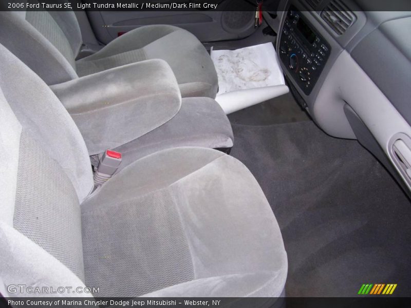 Light Tundra Metallic / Medium/Dark Flint Grey 2006 Ford Taurus SE
