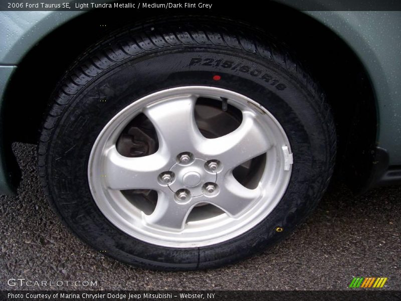 Light Tundra Metallic / Medium/Dark Flint Grey 2006 Ford Taurus SE