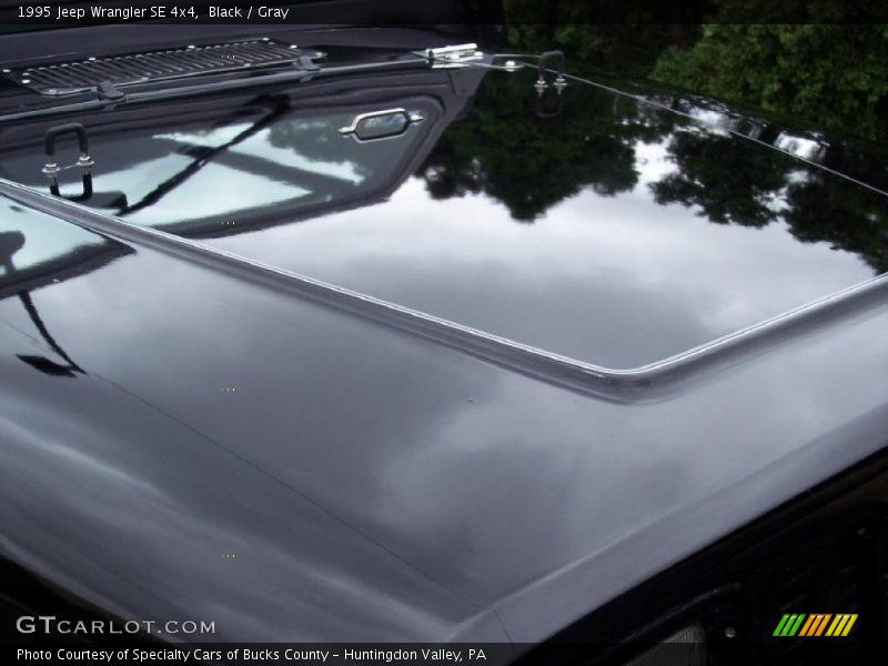 Black / Gray 1995 Jeep Wrangler SE 4x4