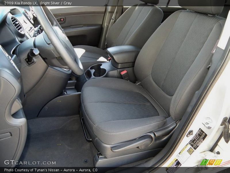 Bright Silver / Gray 2009 Kia Rondo LX