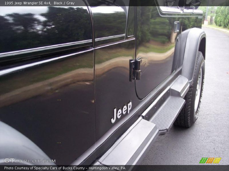 Black / Gray 1995 Jeep Wrangler SE 4x4