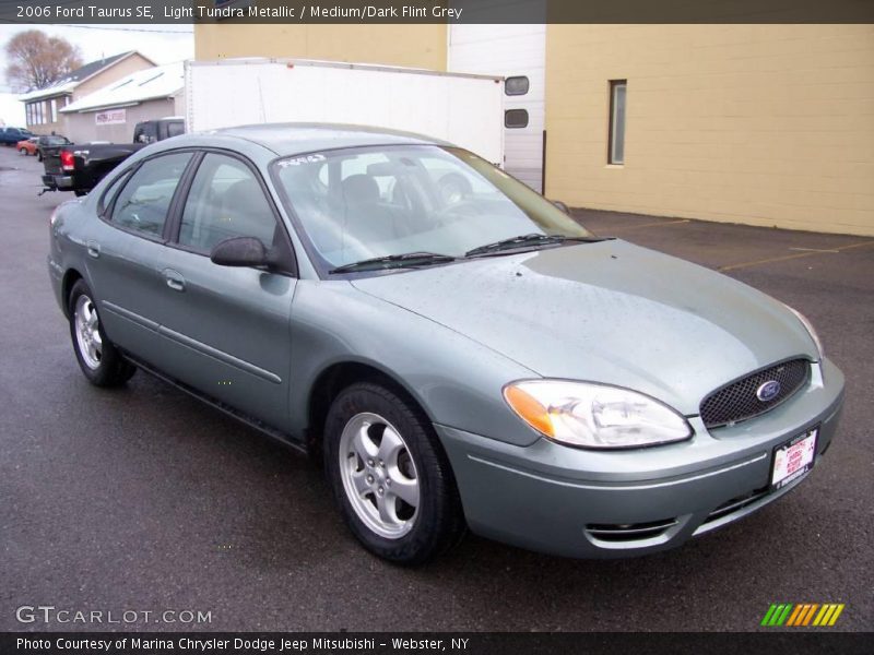 Light Tundra Metallic / Medium/Dark Flint Grey 2006 Ford Taurus SE