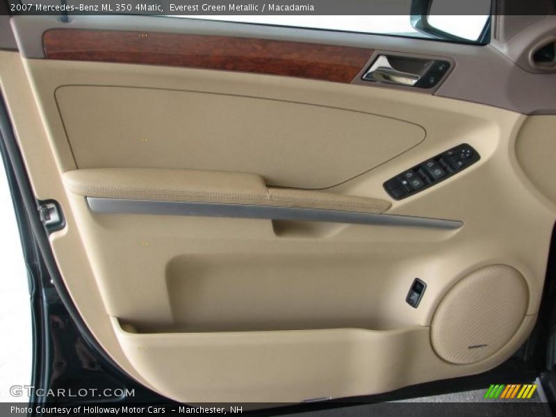 Everest Green Metallic / Macadamia 2007 Mercedes-Benz ML 350 4Matic