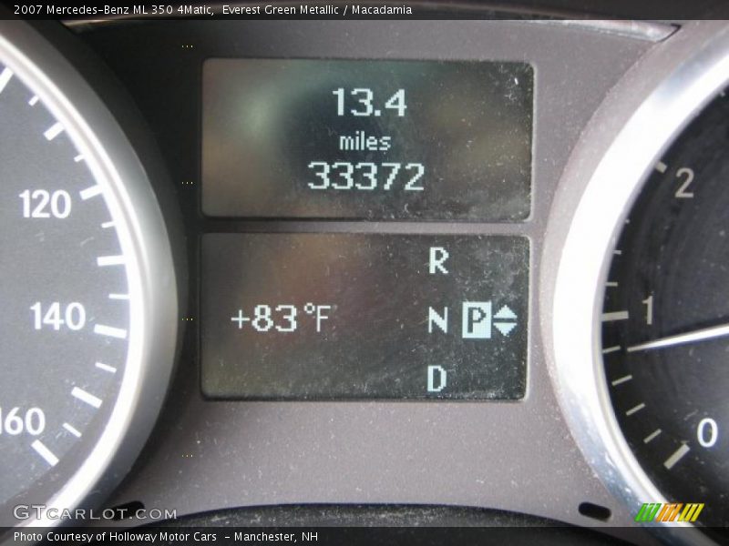 Everest Green Metallic / Macadamia 2007 Mercedes-Benz ML 350 4Matic