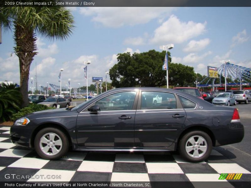 Slate Metallic / Ebony 2009 Chevrolet Impala LT