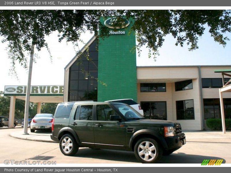 Tonga Green Pearl / Alpaca Beige 2006 Land Rover LR3 V8 HSE