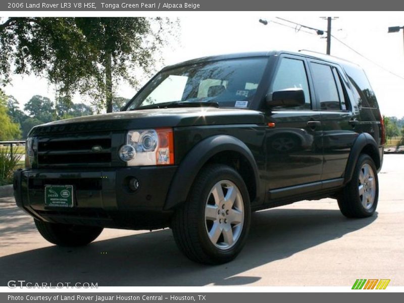 Tonga Green Pearl / Alpaca Beige 2006 Land Rover LR3 V8 HSE