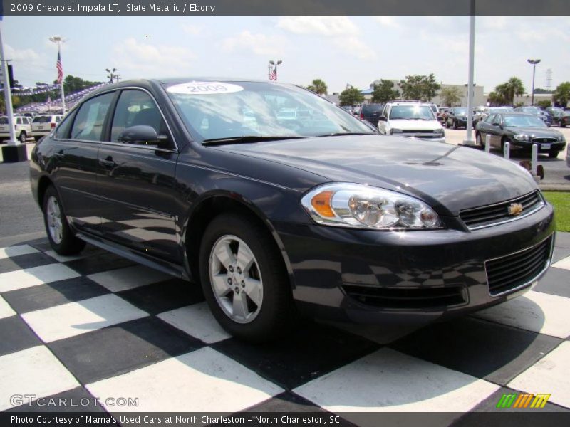 Slate Metallic / Ebony 2009 Chevrolet Impala LT
