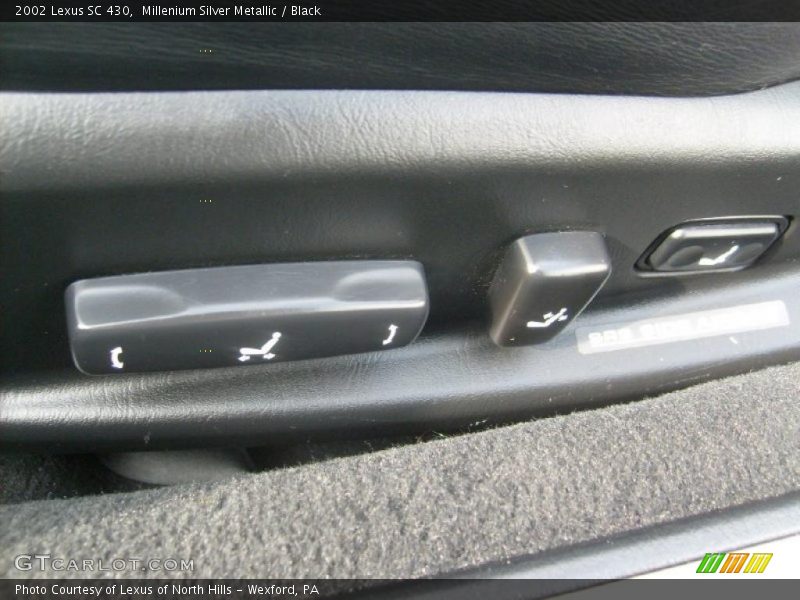 Millenium Silver Metallic / Black 2002 Lexus SC 430