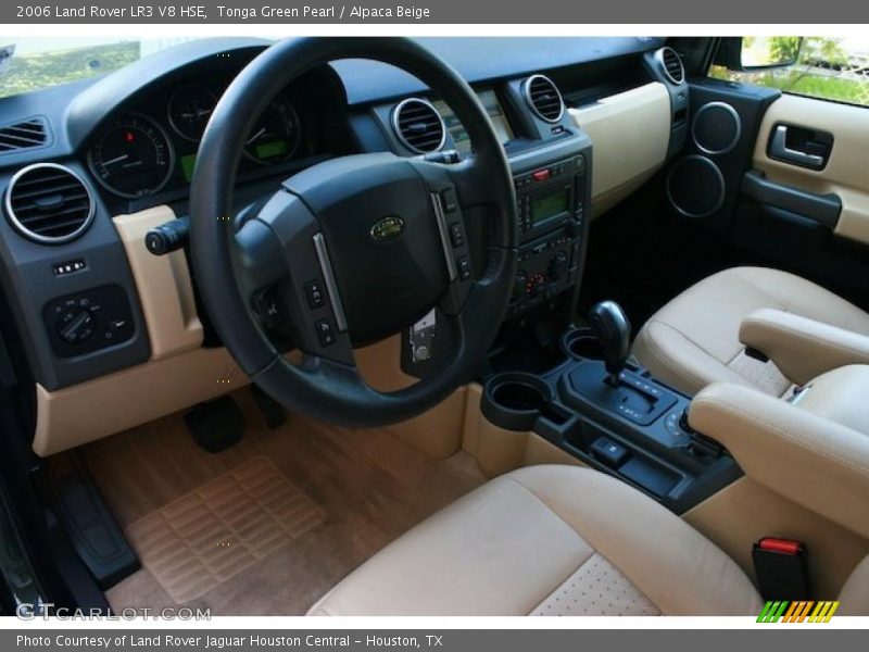 Tonga Green Pearl / Alpaca Beige 2006 Land Rover LR3 V8 HSE