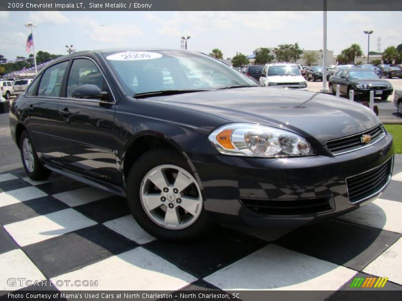Slate Metallic / Ebony 2009 Chevrolet Impala LT
