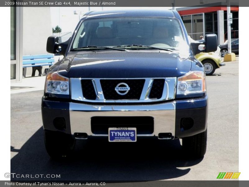 Majestic Blue / Almond 2009 Nissan Titan SE Crew Cab 4x4