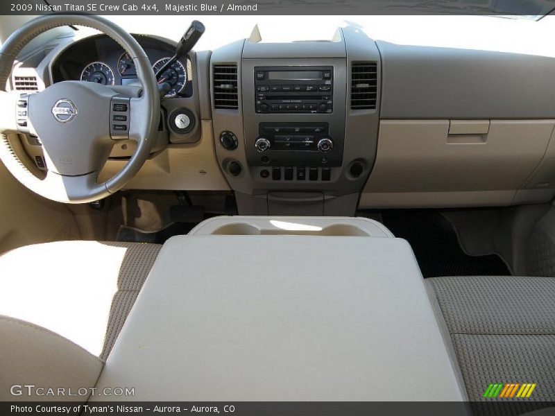 Majestic Blue / Almond 2009 Nissan Titan SE Crew Cab 4x4