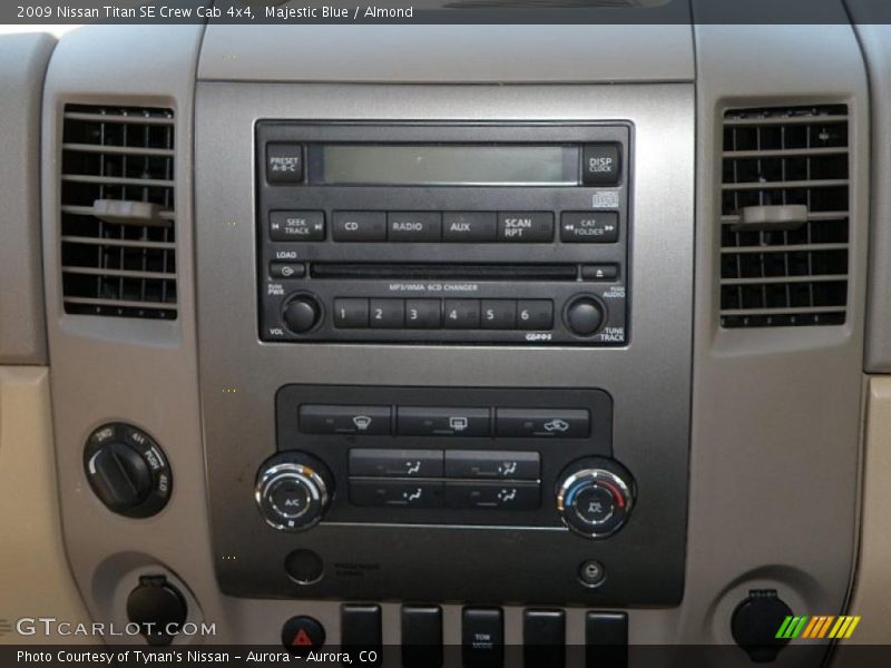 Majestic Blue / Almond 2009 Nissan Titan SE Crew Cab 4x4