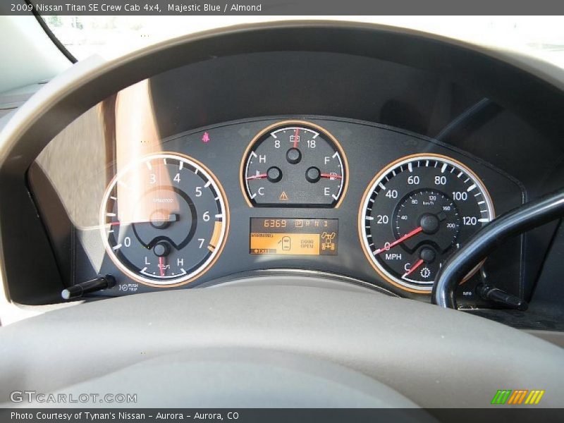 Majestic Blue / Almond 2009 Nissan Titan SE Crew Cab 4x4