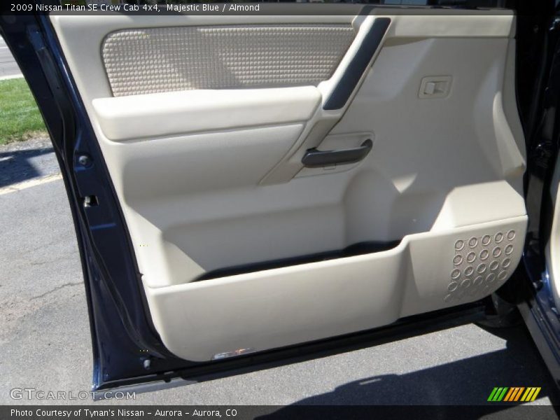Majestic Blue / Almond 2009 Nissan Titan SE Crew Cab 4x4