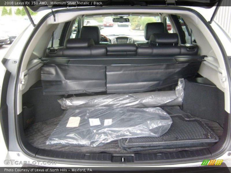 Millenium Silver Metallic / Black 2008 Lexus RX 350 AWD