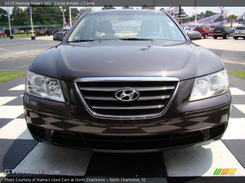 Cocoa Metallic / Camel 2010 Hyundai Sonata GLS