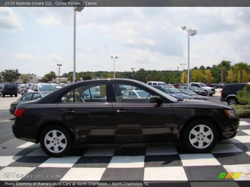 Cocoa Metallic / Camel 2010 Hyundai Sonata GLS