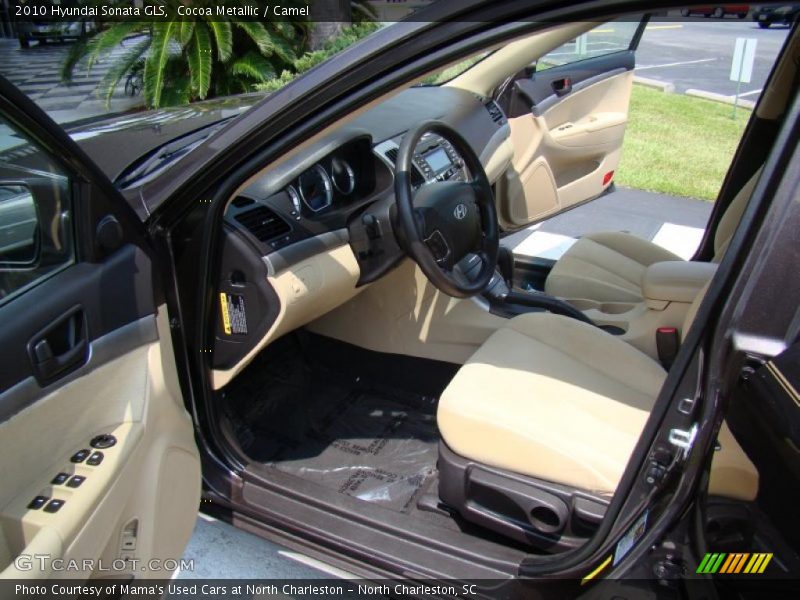 Cocoa Metallic / Camel 2010 Hyundai Sonata GLS