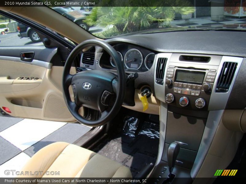 Cocoa Metallic / Camel 2010 Hyundai Sonata GLS