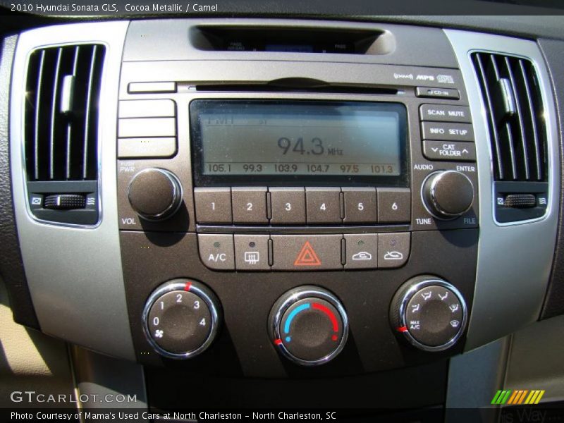 Cocoa Metallic / Camel 2010 Hyundai Sonata GLS