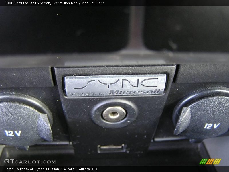 Vermillion Red / Medium Stone 2008 Ford Focus SES Sedan