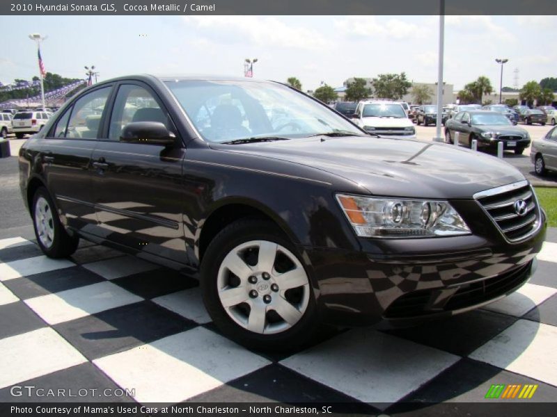 Cocoa Metallic / Camel 2010 Hyundai Sonata GLS
