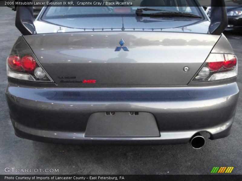 Graphite Gray / Black Alcantara 2006 Mitsubishi Lancer Evolution IX MR