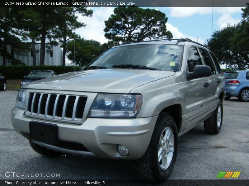 Graphite Metallic / Dark Slate Gray 2004 Jeep Grand Cherokee Laredo
