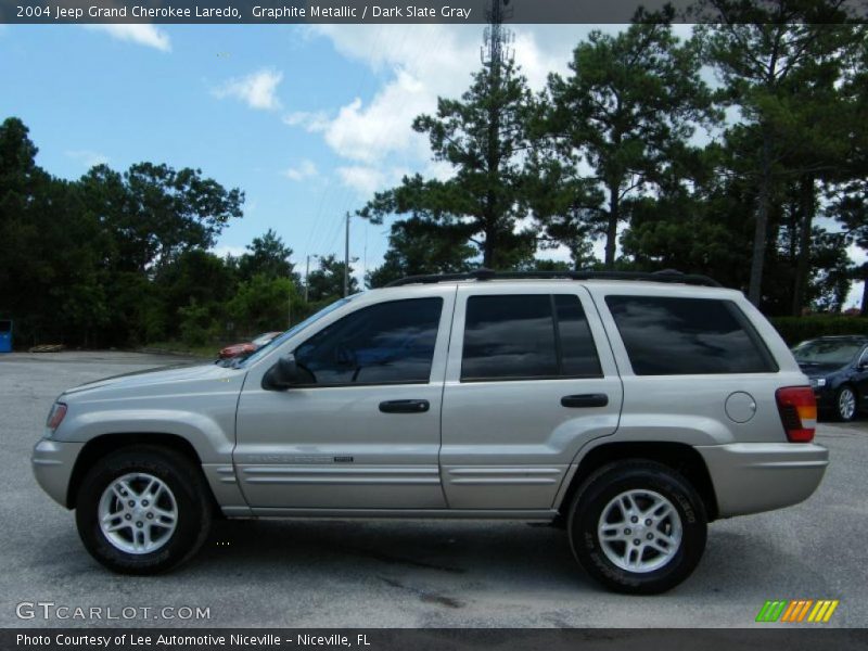 Graphite Metallic / Dark Slate Gray 2004 Jeep Grand Cherokee Laredo