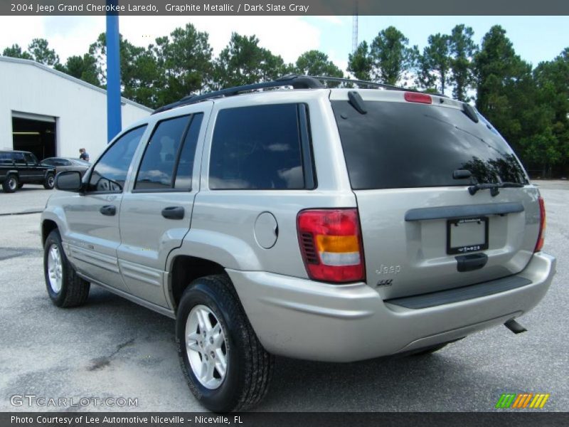 Graphite Metallic / Dark Slate Gray 2004 Jeep Grand Cherokee Laredo