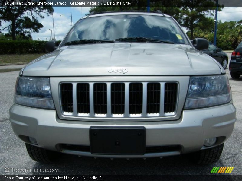 Graphite Metallic / Dark Slate Gray 2004 Jeep Grand Cherokee Laredo