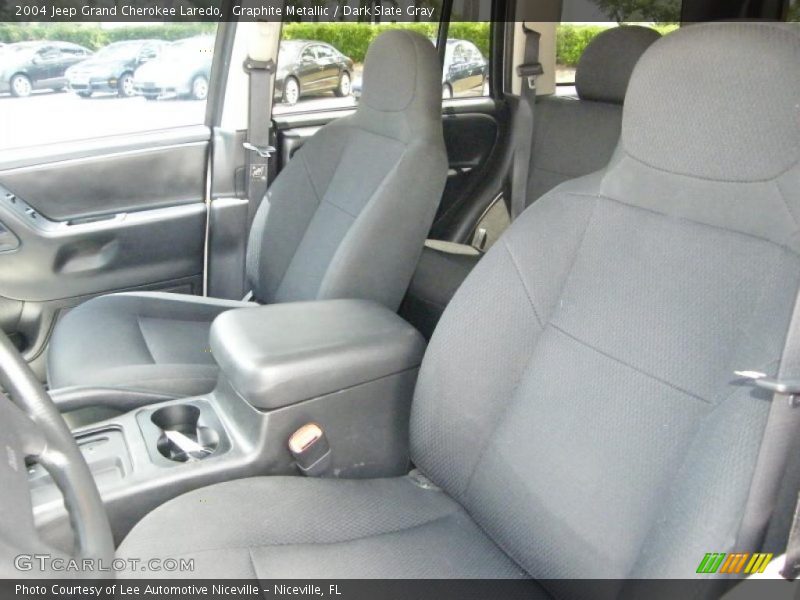 Graphite Metallic / Dark Slate Gray 2004 Jeep Grand Cherokee Laredo