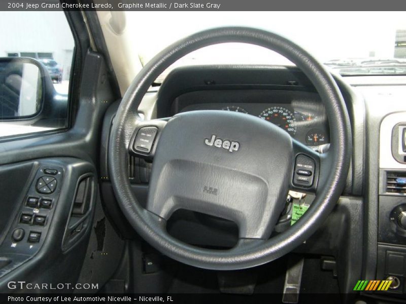 Graphite Metallic / Dark Slate Gray 2004 Jeep Grand Cherokee Laredo