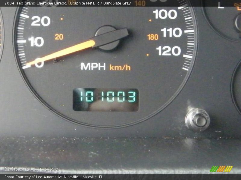 Graphite Metallic / Dark Slate Gray 2004 Jeep Grand Cherokee Laredo