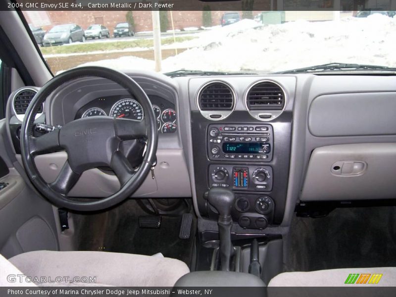 Carbon Metallic / Dark Pewter 2004 GMC Envoy SLE 4x4