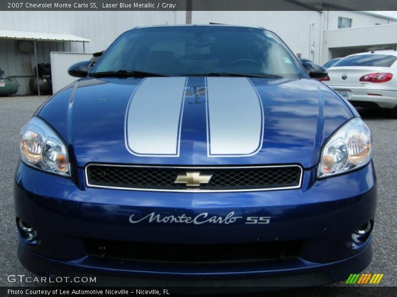 Laser Blue Metallic / Gray 2007 Chevrolet Monte Carlo SS