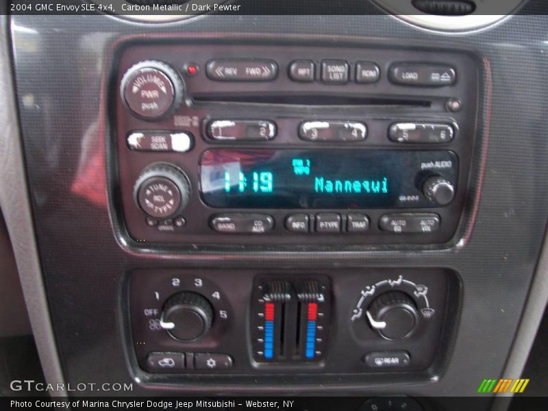 Carbon Metallic / Dark Pewter 2004 GMC Envoy SLE 4x4