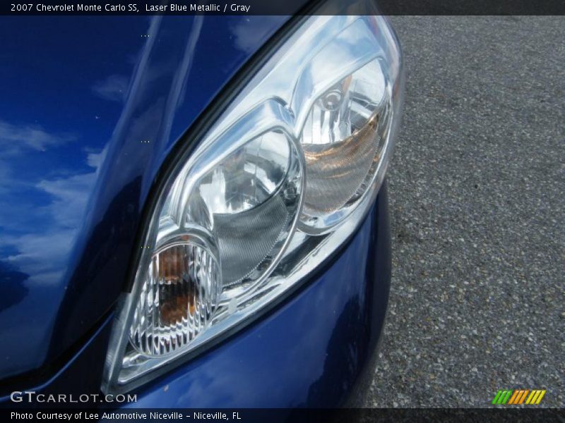 Laser Blue Metallic / Gray 2007 Chevrolet Monte Carlo SS